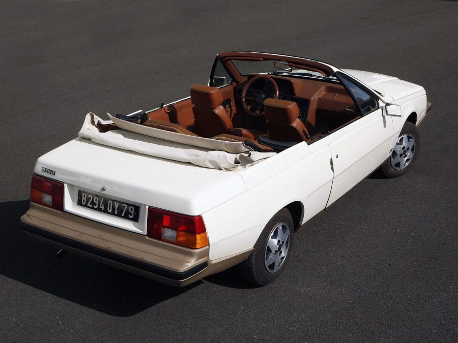  Renault Fuego Cabriolet Concept by Heuliez 1982 года  (фото 4 из 6)